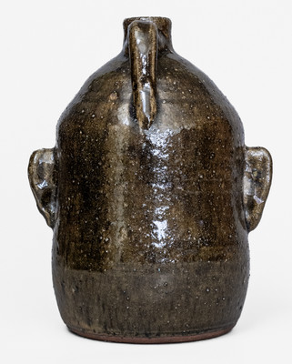 Lanier Meaders Pottery Face Jug, Cleveland, GA, circa 1985