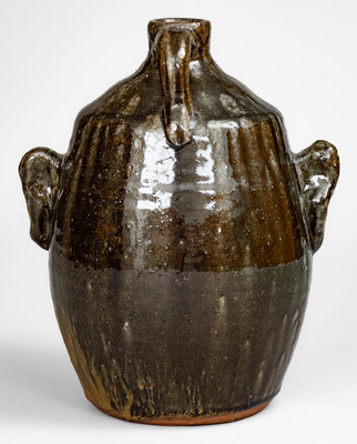 Lanier Meaders, Cleveland, Georgia Stoneware Face Jug, c1985