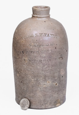 Rare Small-Sized White Haven, MD Advertising Jug, Baltimore origin