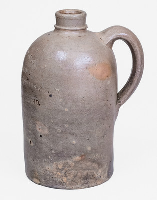 Rare Small-Sized White Haven, MD Advertising Jug, Baltimore origin