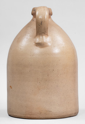 Fine W.H. FARRAR & Co. / GEDDES, N.Y. Stoneware Jug w/ Elaborate Bird Decoration