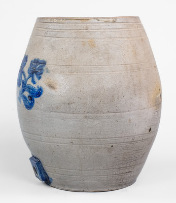 Ohio Stoneware Keg-Form Cooler, mid 19th century