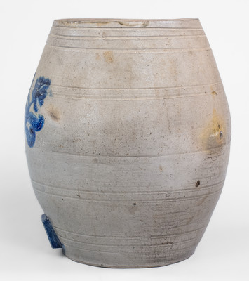 Ohio Stoneware Keg-Form Cooler, mid 19th century