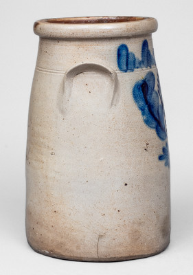 2 Gal. Stoneware Churn attrib. Somerset Potters Works, Somerset, MA