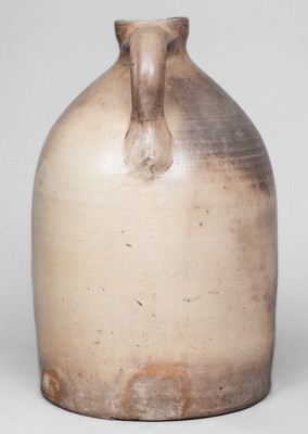 2 Gal. FORT EDWARD POTTERY CO. Stoneware Syrup Jug, circa 1859