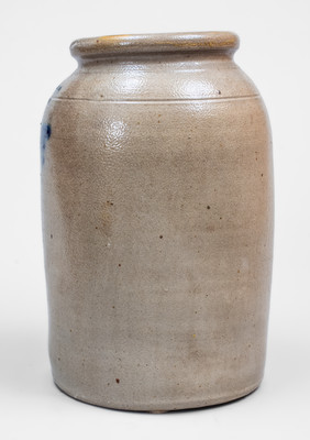 2 Gal. M. TYLER & CO. / ALBANY Stoneware Jar, circa 1825