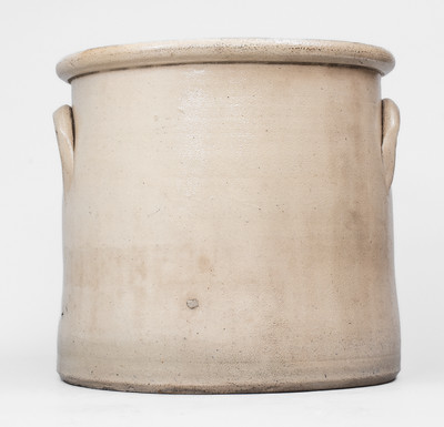 2 Gal. F. B. NORTON & CO. / WORCESTER, MASS. Stoneware Crock w/ Foliate Decoration