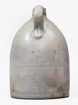 2 Gal. F. B. NORTON SONS / WORCESTER, MASS. Stoneware Crock w/ Floral Decoration