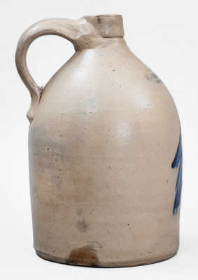 1 Gal. NEW YORK / STONEWARE CO. / FORT EDWARD, N.Y. Stoneware Bird Jug