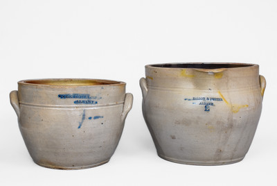 Lot of Two: TYLER & DILLON / ALBANY and DILLON & PORTER / ALBANY Stoneware Bowls