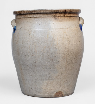 4 Gal. COWDEN & WILCOX / HARRISBURG, PA Stoneware Jar w/ Grapes Decoration