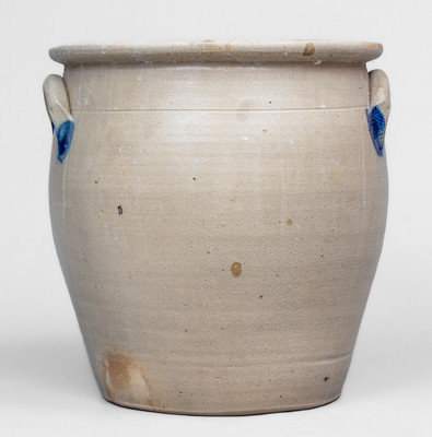 3 Gal. COWDEN & WILCOX / HARRISBURG, PA Stoneware Jar w/ Floral Decoration