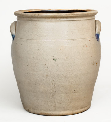 3 Gal. COWDEN & WILCOX / HARRISBURG, PA Stoneware Jar w/ Floral Decoration