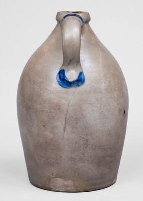 Fine COWDEN & WILCOX (Harrisburg, PA) Stoneware Jug w/ Floral Decoration