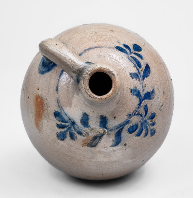 Very Fine Stoneware Jug with Incised and Impressed Decoration, Manhattan, circa 1795