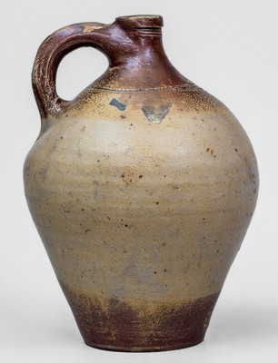 Fine BOSTON Stoneware Jug, Frederick Carpenter, early 19th century