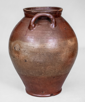 Fine BOSTON / 1804 Stoneware Jar (Frederick Carpenter)