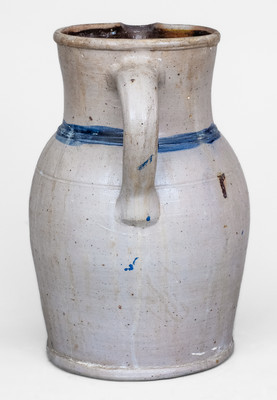 3 Gal. Baltimore, MD Stoneware Pitcher w/ Floral Decoration