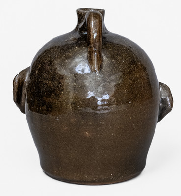 Fine Early-Period Lanier Meaders (Cleveland, GA) Face Jug, c1970
