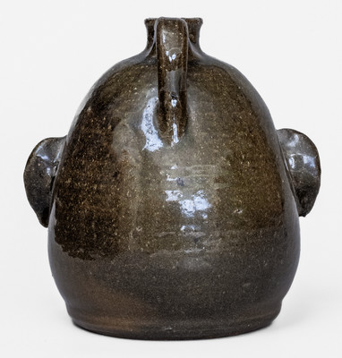 Fine Early-Period Lanier Meaders (Cleveland, GA) Face Jug, early 1970s