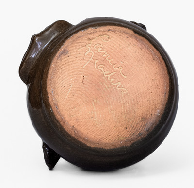 Fine Early-Period Lanier Meaders (Cleveland, GA) Face Jug, early 1970s