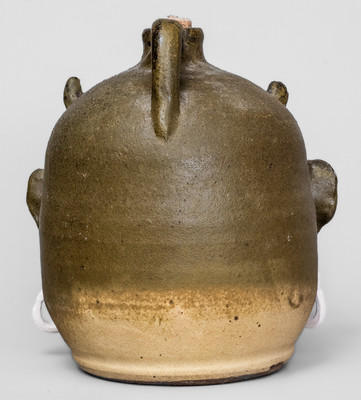 Rare Lanier Meaders (Cleveland, GA) Devil Face Jug, circa 1970