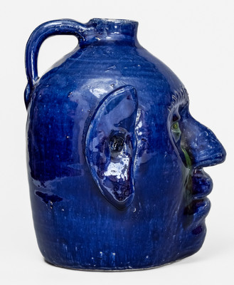 Edwin Meaders (Cleveland, GA) Face Jug w/ Crying Eyes