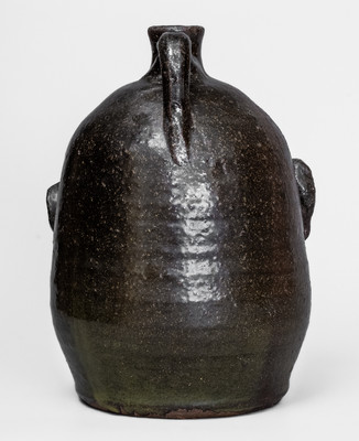 Unusual Lanier Meaders (Cleveland, GA) Face Jug w/ Rock Teeth, c1975