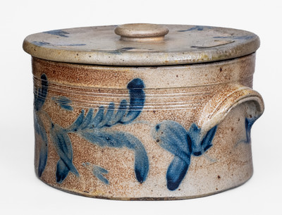 Lidded Philadelphia, PA, Stoneware Lidded Cake Crock, attrib. Richard C. Remmey