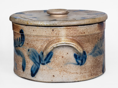 Lidded Philadelphia, PA, Stoneware Lidded Cake Crock, attrib. Richard C. Remmey