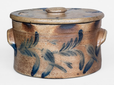 Lidded Philadelphia, PA, Stoneware Lidded Cake Crock, attrib. Richard C. Remmey