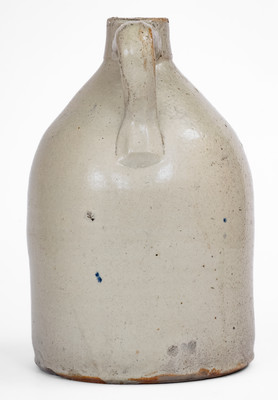 Plainfield, NJ Advertising Jug by Fulper Pottery: CASE S PURE CIDER VINEGAR / CLOVER HILL / HUNTERDON CO.