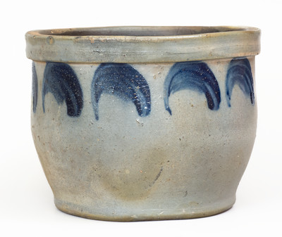 Cobalt-Decorated JOHN BELL / WAYNESBORO, PA Stoneware Bowl