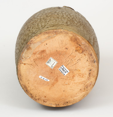 J.P. BODIE / MAKER, Kirksey s Crossroads, Edgefield District, SC, Stoneware Churn, c1870