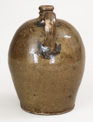 Rare attrib. Collin Rhodes, Shaw s Creek, Edgefield District, SC Two-Color Slip Jug w/ Incised