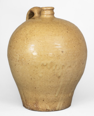 Fine Alkaline-Glazed Stoneware Jug w/ Impressed