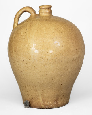 Fine Alkaline-Glazed Stoneware Jug w/ Impressed