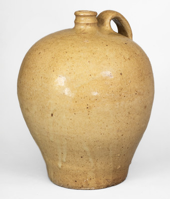 Fine Alkaline-Glazed Stoneware Jug w/ Impressed