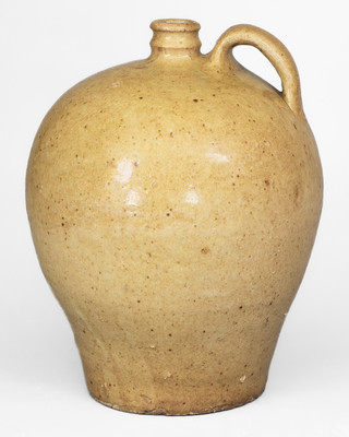 Fine Alkaline-Glazed Stoneware Jug w/ Impressed