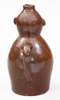 Stoneware Face Jug attrib. Norman Smith, Lawley, Alabama, second quarter 20th century