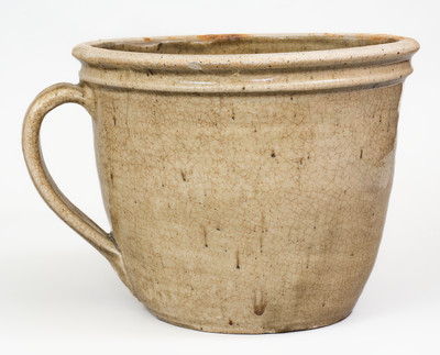 Rare Stoneware Clabber Bowl attrib. Landrum Brick and Pottery, Columbia, SC