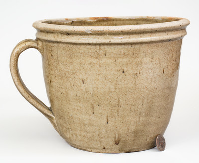 Rare Stoneware Clabber Bowl attrib. Landrum Brick and Pottery, Columbia, SC