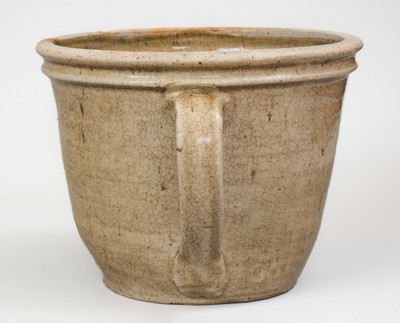 Rare Stoneware Clabber Bowl attrib. Landrum Brick and Pottery, Columbia, SC