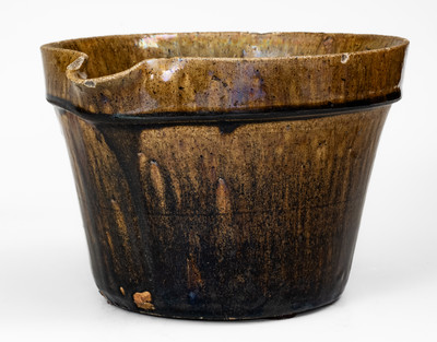 Crawford County, Georgia Stoneware Flowerpot Pitcher