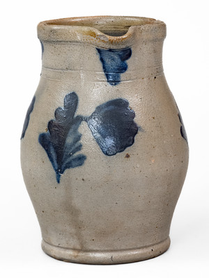 Small-Sized Stoneware Pitcher w/ Floral Decoration, attrib. Richard C. Remmey, Philadelphia, PA