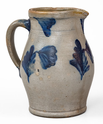 Small-Sized Stoneware Pitcher w/ Floral Decoration, attrib. Richard C. Remmey, Philadelphia, PA
