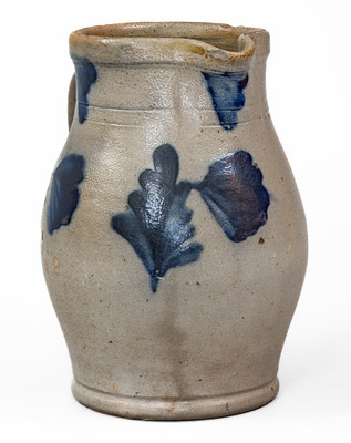 Small-Sized Stoneware Pitcher w/ Floral Decoration, attrib. Richard C. Remmey, Philadelphia, PA