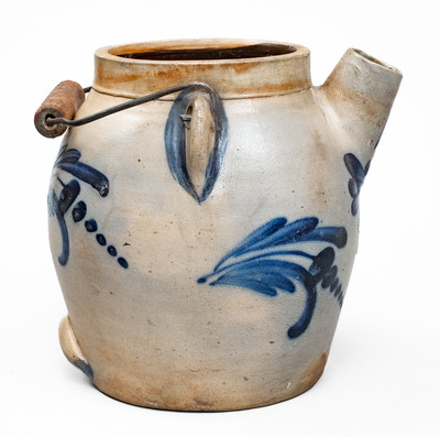 1 Gal. COWDEN & WILCOX / HARRISBURG, PA Stoneware Batter Pail, circa 1865