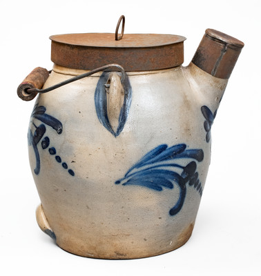 1 Gal. COWDEN & WILCOX / HARRISBURG, PA Stoneware Batter Pail, circa 1865