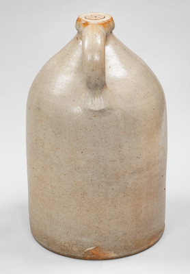 L. LEHMAN & CO / WEST 12TH ST NY Stoneware Jug w/ Grapes Motif